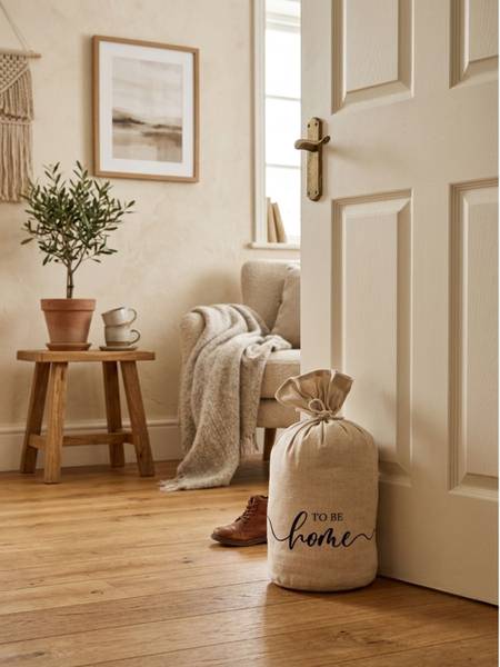 Türstopper 81956 Beige - Textil - 13 x 26 x 13 cm