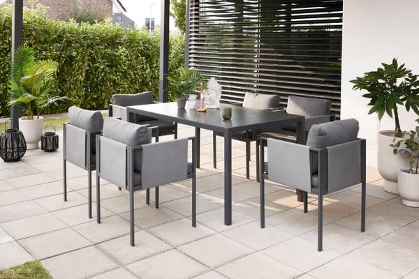 Garten-Essgruppe ASCONA 6-er Set kaufen