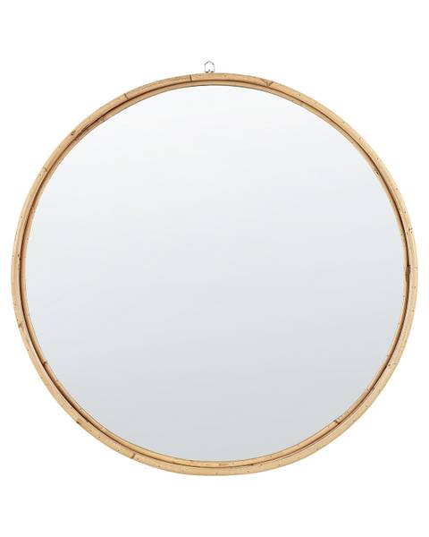 Miroir BARUNG Marron - Rotin - 60 x 60 x 4 cm