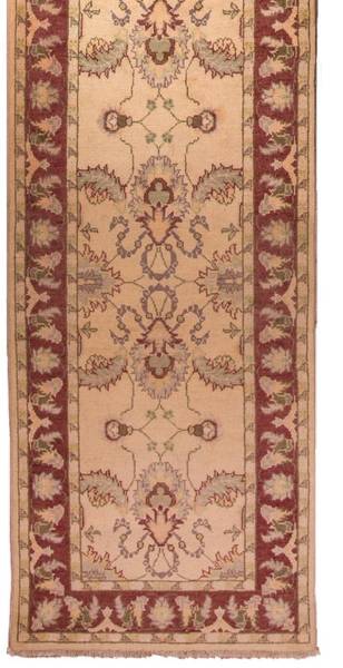 Orientteppich Läufer Oriental Beige - Wolle - 84 x 1 x 388 cm