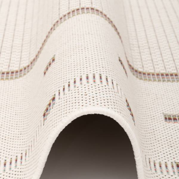 In & Outdoor Teppich  Campus Bordüre Beige - Textil - 80 x 1 x 150 cm