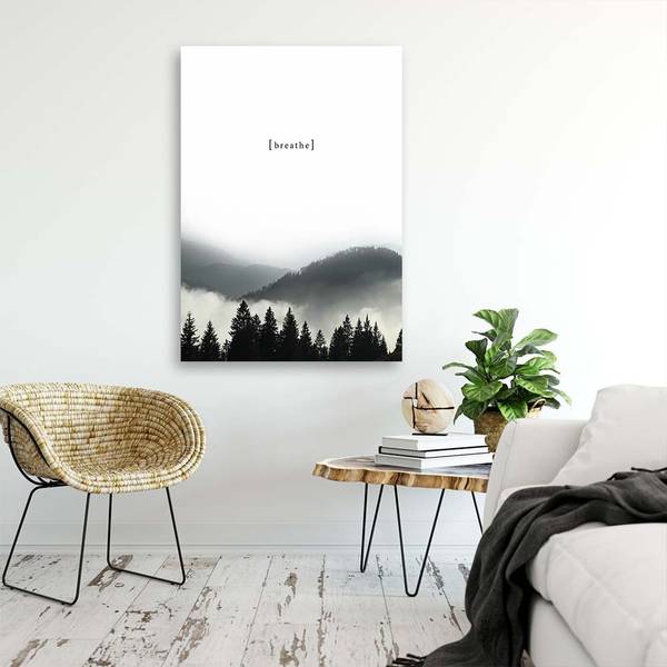 Wandbild Berge 40 x 60 cm