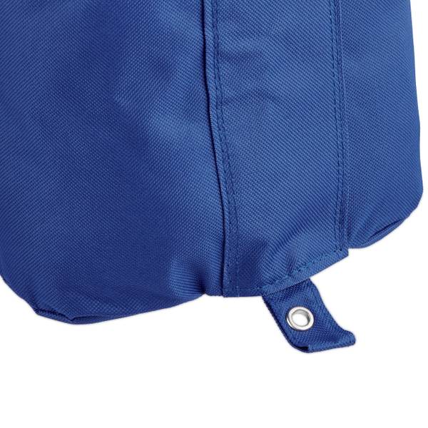 Lot de 4 sacs de lestage Noir - Bleu - Nylon - Polyester - 42 x 40 x 2 cm