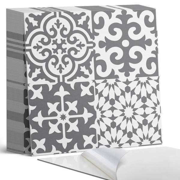Vinylfliese KachelDekor 20er-Set 20 x 20 cm