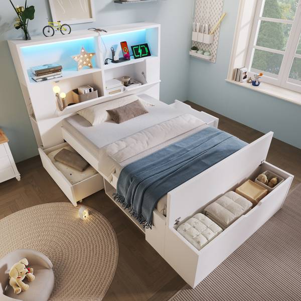 Kinderbett LucyWoody Ⅰ Breite: 137 cm