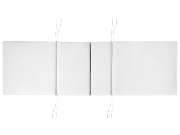 Auflagen TOSCANA Weiß - Textil - 58 x 5 x 189 cm