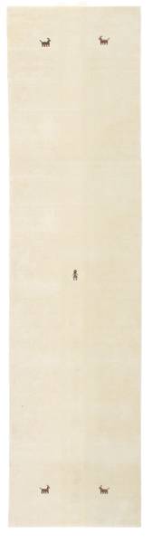 Wollteppich Naturals Beige - Wolle - 80 x 2 x 200 cm