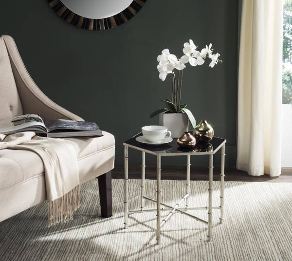 Beistelltisch Kerri Eisen / Glas