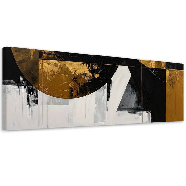 Wandbild Abstrakte Formen 120 x 40 cm