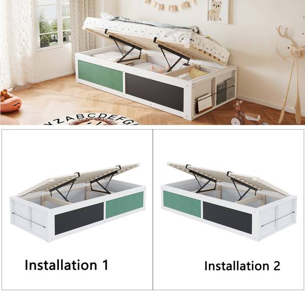 Jugendbett K-1485 Weiß