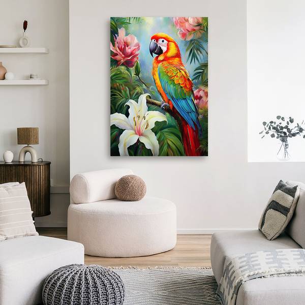 Wandbild Vögel 30 x 45 cm