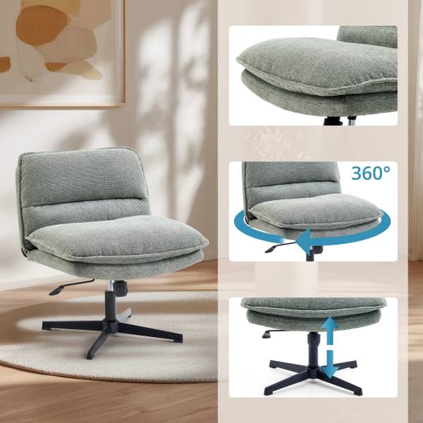 Loungesessel Criss-Cross 20 Grün - Salbei