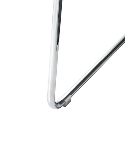 Stuhl LECCO 2-tlg Beige - Silber