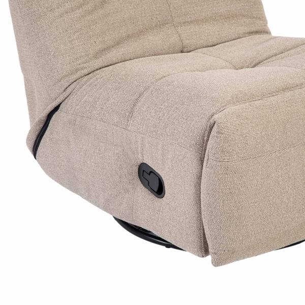 Sessel LAZY Grau - Textil - 82 x 96 x 103 cm