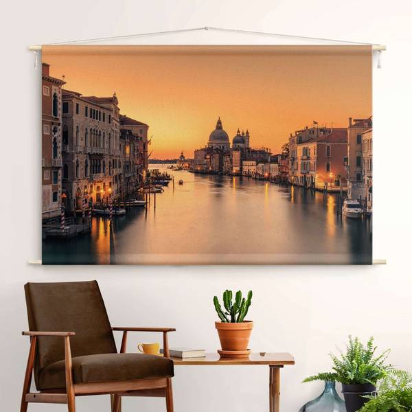 Wandteppich Goldenes Venedig 145 x 95 cm
