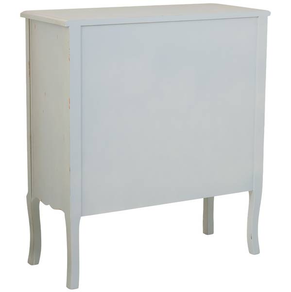 Buffet Salazar Gris - Bois massif - 90 x 9 x 38 cm
