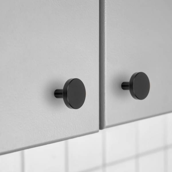 Möbelknopf Uppsala 10er-Set Schwarz