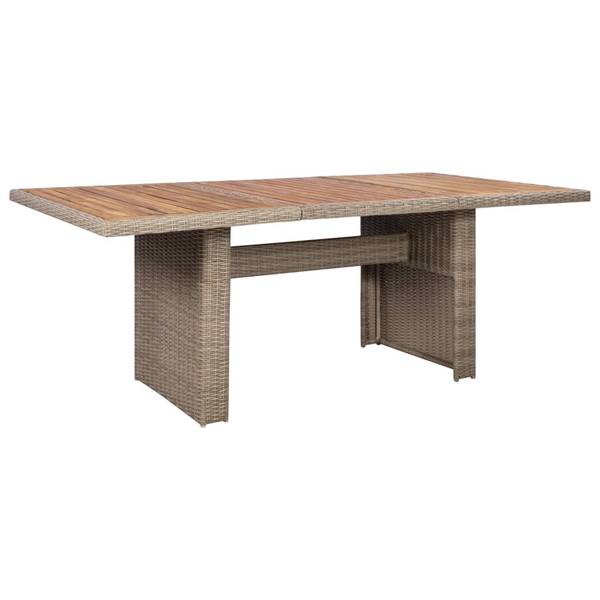 Garten-Essgruppe 3003831-1 (7-teilig) Polyester - 100 x 74 x 200 cm