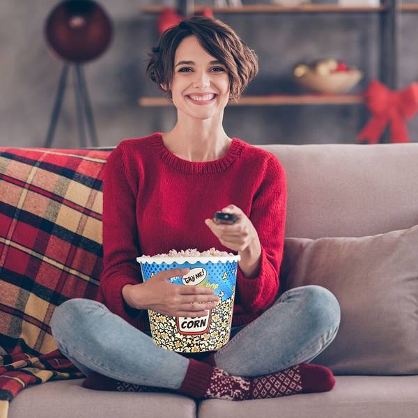 Behälter für Popcorn und Chips 121781 Blau - Multicolor