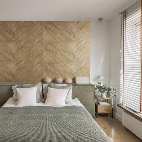 Akustikpaneel MILLA Braun - Textil - 60 x 90 x 1 cm