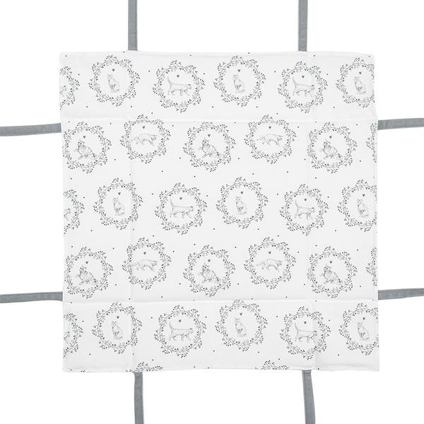 Brotkorb Katze FARM LIVING Weiß - Textil - 35 x 8 x 35 cm