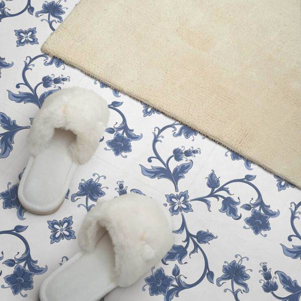 Vinylfliese BlumeHinte 20er-Set 20 x 20 cm