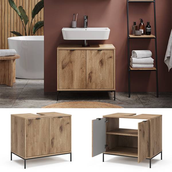 Waschtischunterschrank  Eliza 49515 Eiche Dakota Dekor
