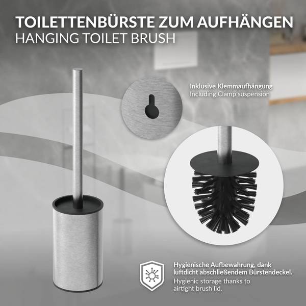 Unterputz-WC-Schrankmodul HARSTAD Silber