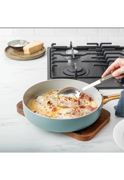 Schmorpfanne Padova Reserve Blau - Metall - 28 x 7 x 28 cm