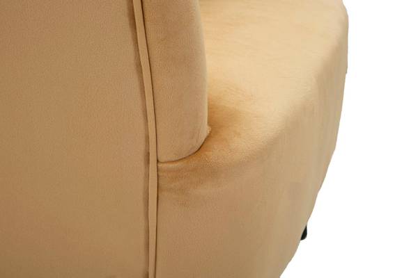 Fauteuil Browy bruin - massief hout - 66 x 78 x 73 cm