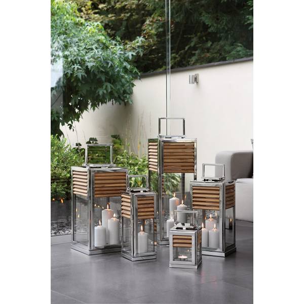 Laterne Genua 30 x 80 x 30 cm