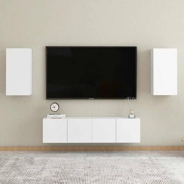 Tv-kast 3008685_1 wit - Hoogte: 60 cm