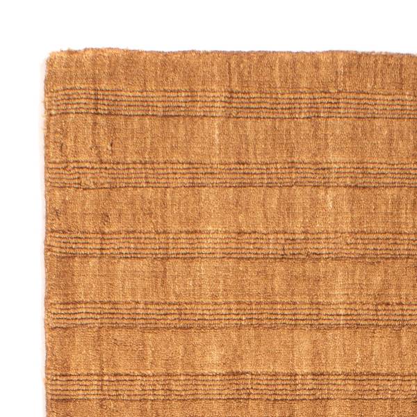 Kurzflorteppich Naturals Braun - Wolle - 75 x 2 x 142 cm