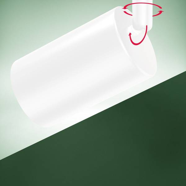 LED Spotleuchte BKL1630 Weiß - ABS - 1 x 16 x 26 cm