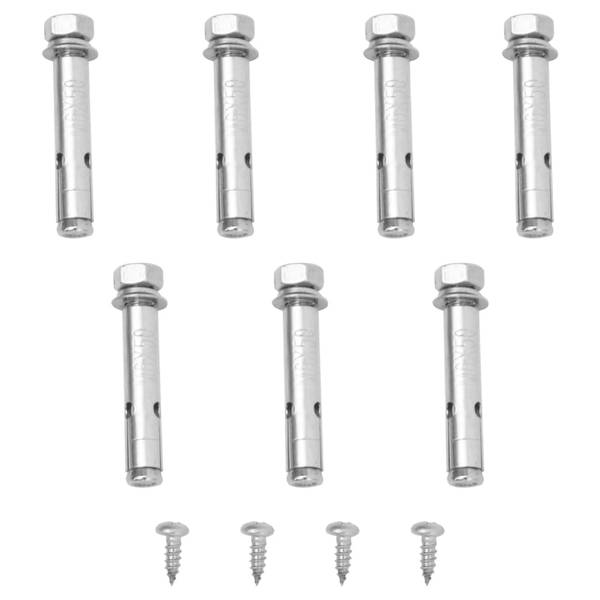 Auvent latéral 3000732-2 Blanc crème - Hauteur : 100 cm