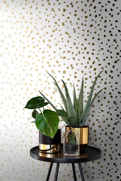 Tapete 139133 Gold - Weiß - 53 x 1005 x 1005 cm