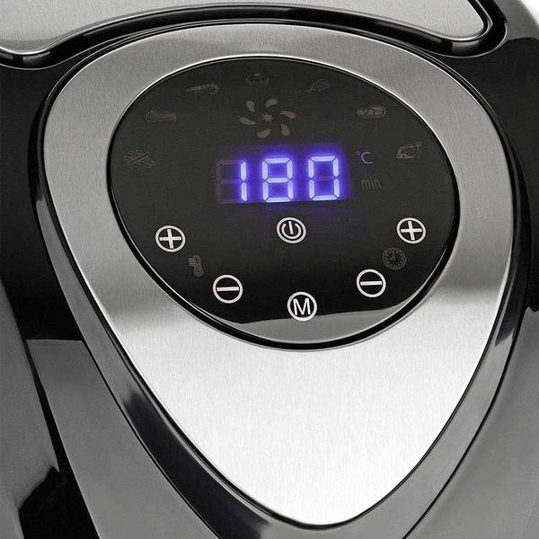 Airfryer Cuisinier Schwarz - Metall - Kunststoff - 34 x 37 x 29 cm