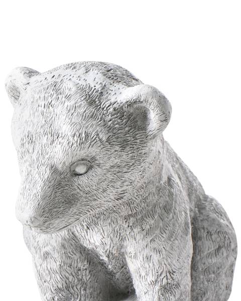 Gartenfigur BOWE Grau - Metall - 28 x 36 x 29 cm