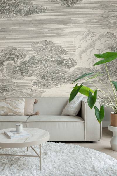 Fototapete 159485 Grau - Papier - 350 x 279 x 279 cm