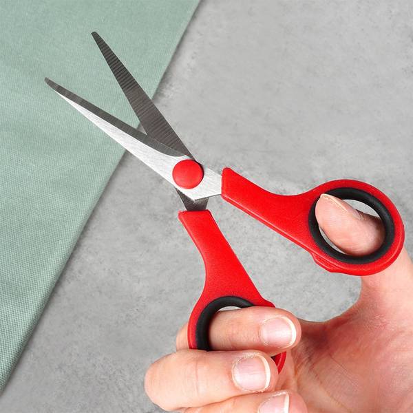 Schere 2er Set SET561 Rot - Metall - Kunststoff - 6 x 1 x 14 cm