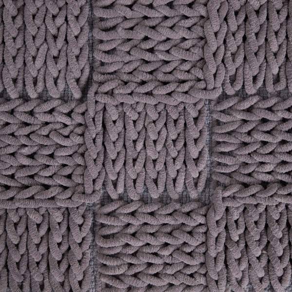 Badteppich TENU Grau - Textil - 50 x 1 x 80 cm
