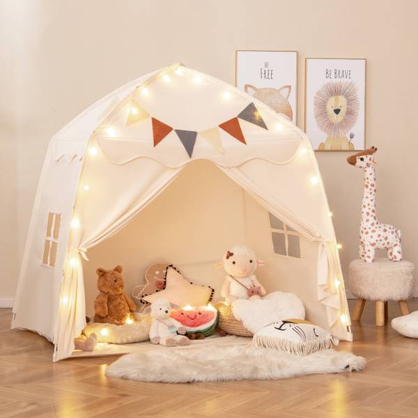 Kinder Spielzelt FB32470 Beige - Textil - 98 x 148 x 157 cm