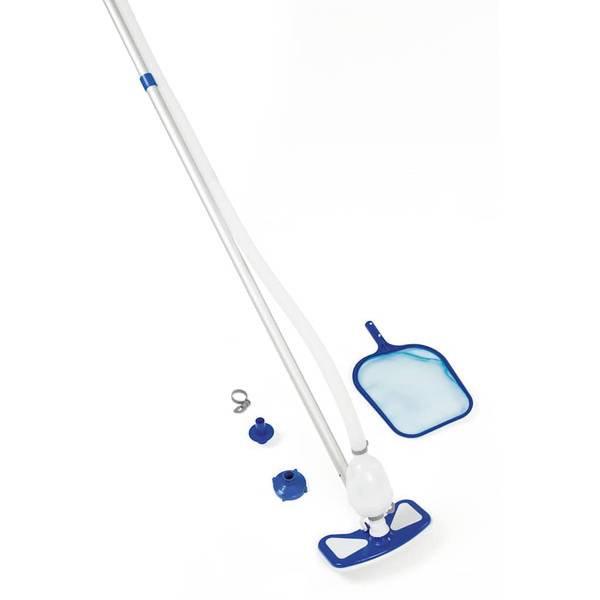Kit de nettoyage de piscine 3202546 Blanc - Matière plastique - 1 x 1 x 1 cm