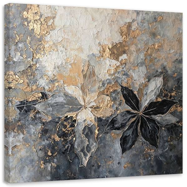 Canvas schilderij Planten 30 x 30 cm