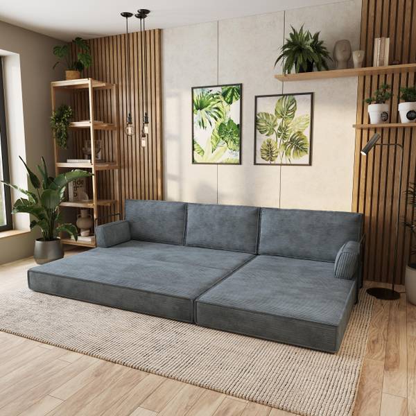 Ecksofa ANKO Grau