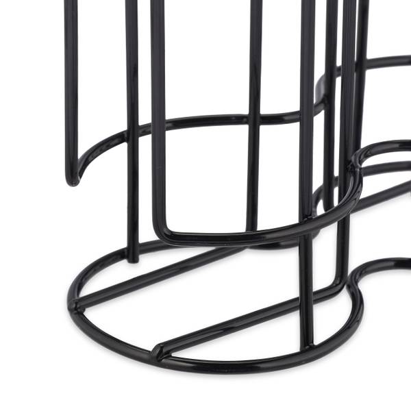 Porte-capsules pour 32 dosettes Noir - Fer - 18 x 29 x 9 cm