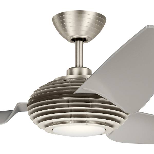 Ventilateur De Plafond Voya Beige - Polycarbonate - 152 x 38 x 152 cm