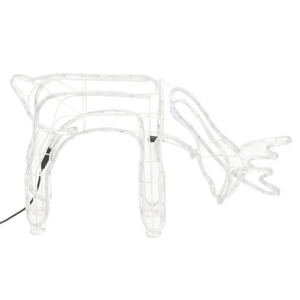 Weihnachtsbeleuchtung 3154306 2er Set Weiß - Metall - Kunststoff - 31 x 45 x 73 cm