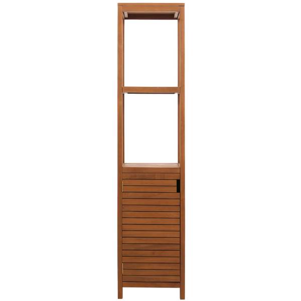 Regal M84 Braun - Teakholz - 40 x 180 x 40 cm