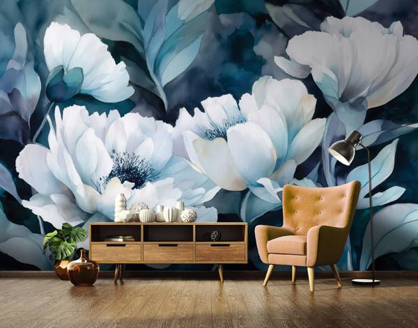 Fotobehang Bloemen 400 x 280 cm